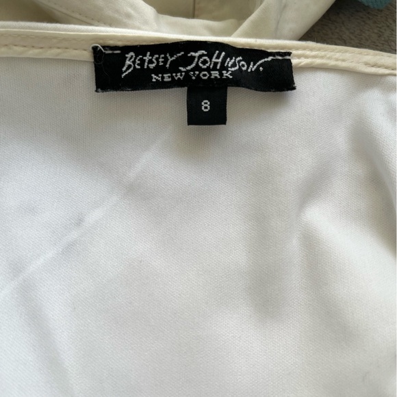 Betsey Johnson New York Vintage White Eyelet Skirt - Picture 3 of 8